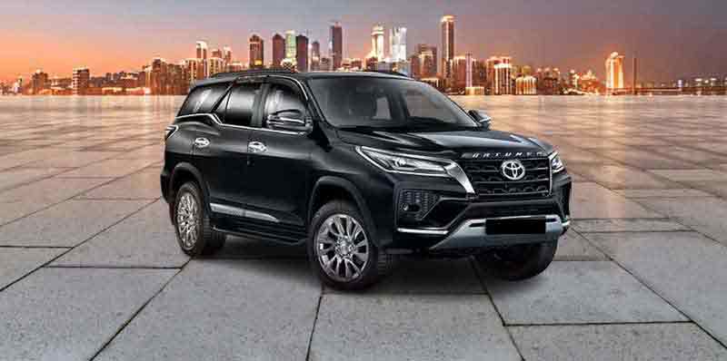 Toyota Fortuner car rental Chennai, Rent Toyota Fortuner in Chennai, Toyota Fortuner 7 seater rental Chennai