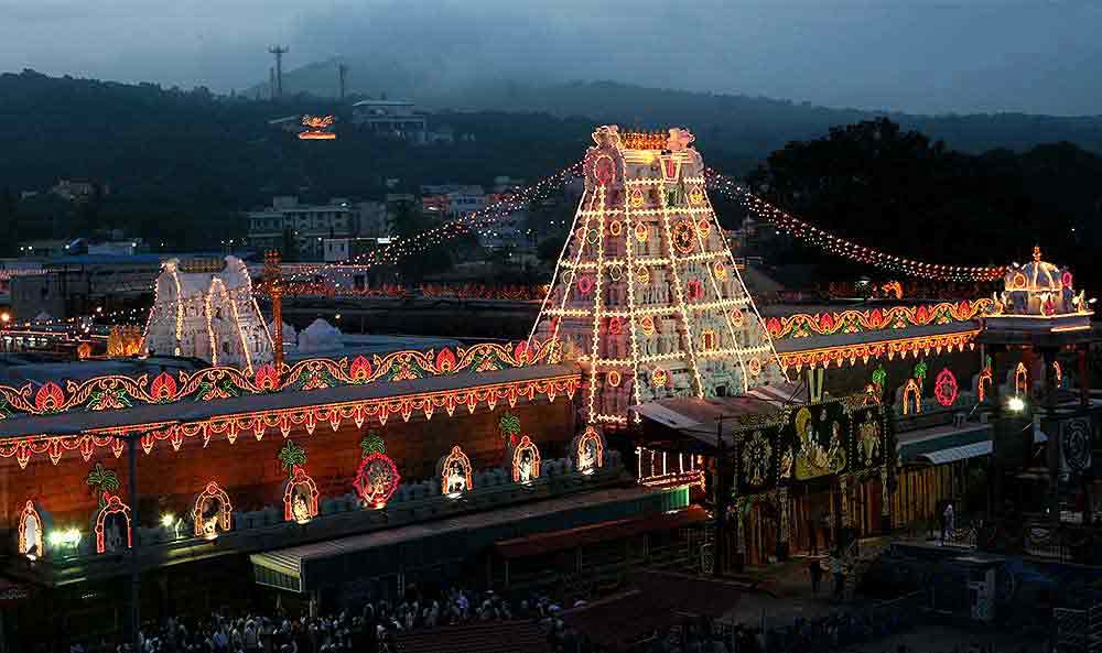 Three days Tirupati tour package from Chennai, Tirupati car rental package Chennai, Three days Tirupati pilgrimage tour from Chennai